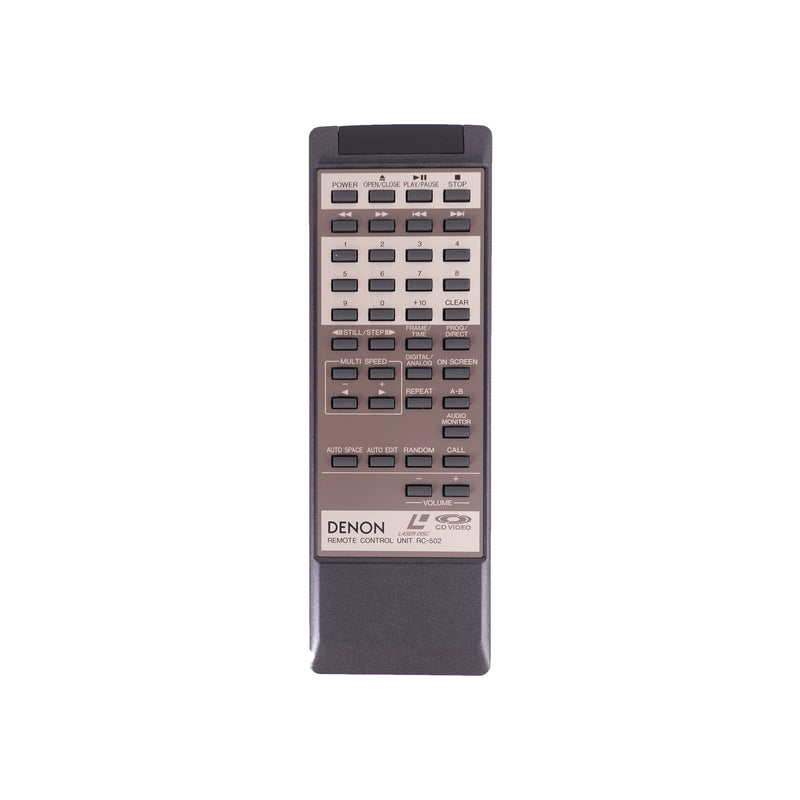 DENON LA3000 OEM GENUINE RC-502 REMOTE CONTROL